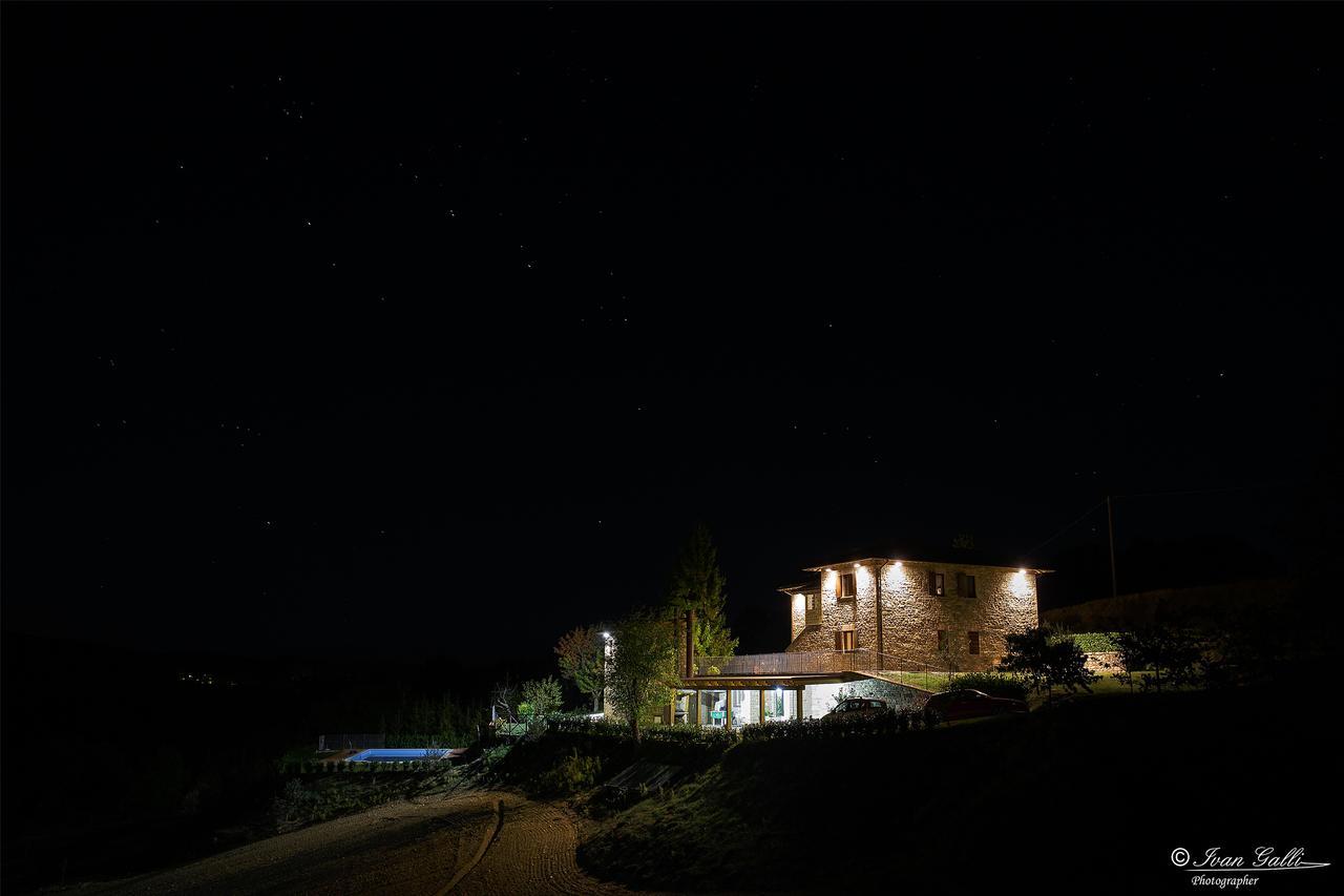 Отель Agriturismo La Cima Губбио Экстерьер фото