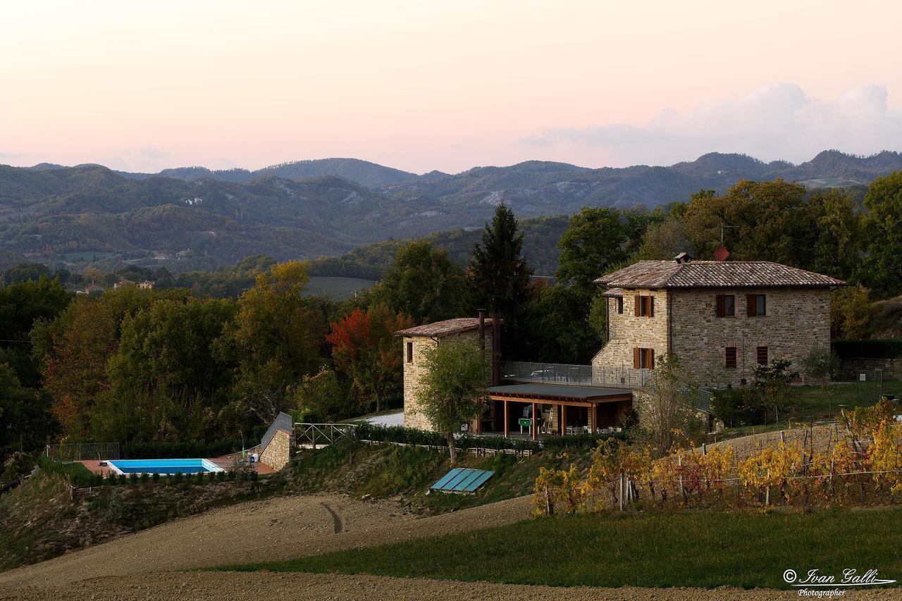 Отель Agriturismo La Cima Губбио Экстерьер фото