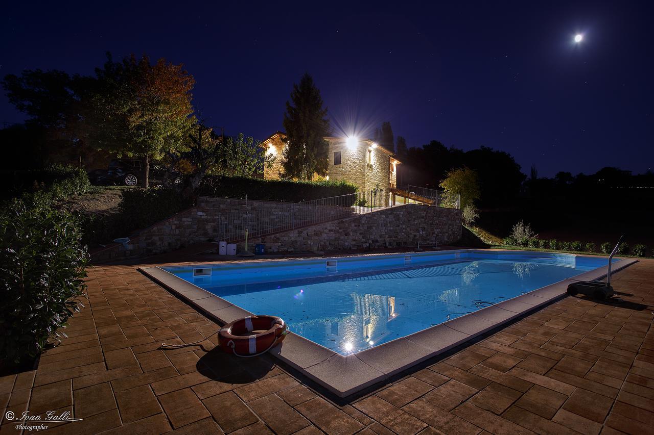 Отель Agriturismo La Cima Губбио Экстерьер фото